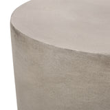 Modern European furniture - Outdoor Concrete Side Table - www.oroa.com