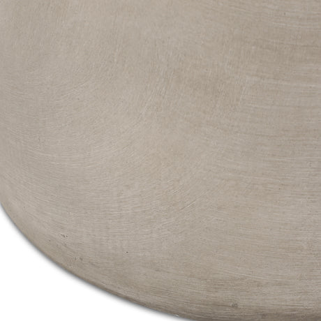 Modern European furniture - Outdoor Concrete Side Table - www.oroa.com