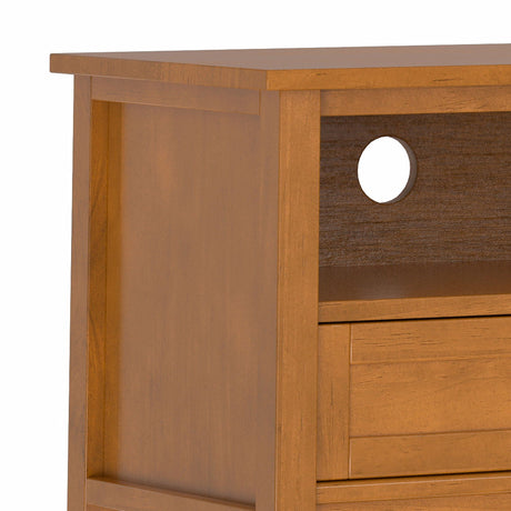 Handcrafted Low TV Media Stand - OROA