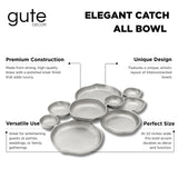 Cluster Decorative Bowls, Bright Silver Brass - Decoration