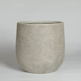 Round Concrete Planter (S/2) - Antique Grey