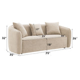 Beige Keith Sofa -  Comfort | OROA