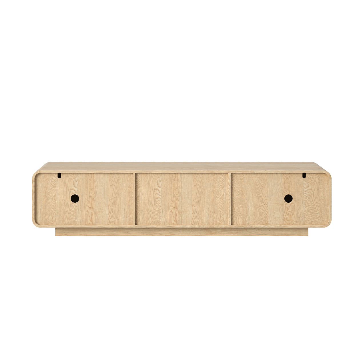 Natural Wave Front Media Console 70 Inch – OROA, view 5