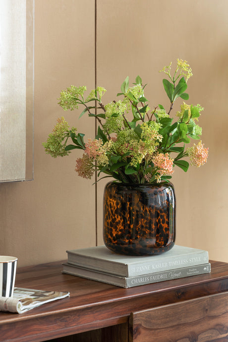 Chee Amber Glass Vase | Catchy