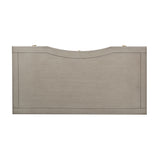 5 Drawer Executive Desk - Dove Gray