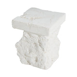 Minimalist Patio Side table White - OROA