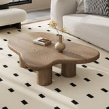 Free Form Walnut Coffee Table