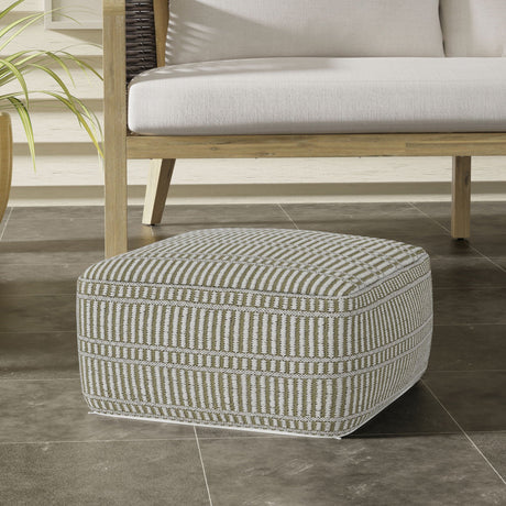Safford - Square Outdoor/Indoor Pouf - OROA