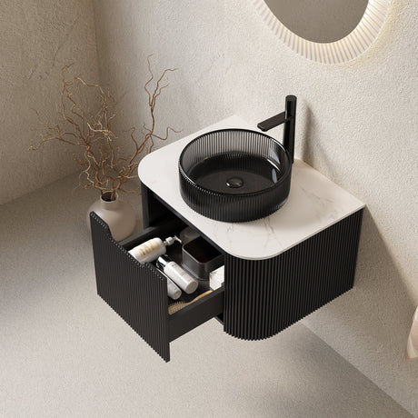 Modern Bathroom Vanity & Sink - OROA