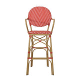 Outdoor Bar stool - French Bistro Red