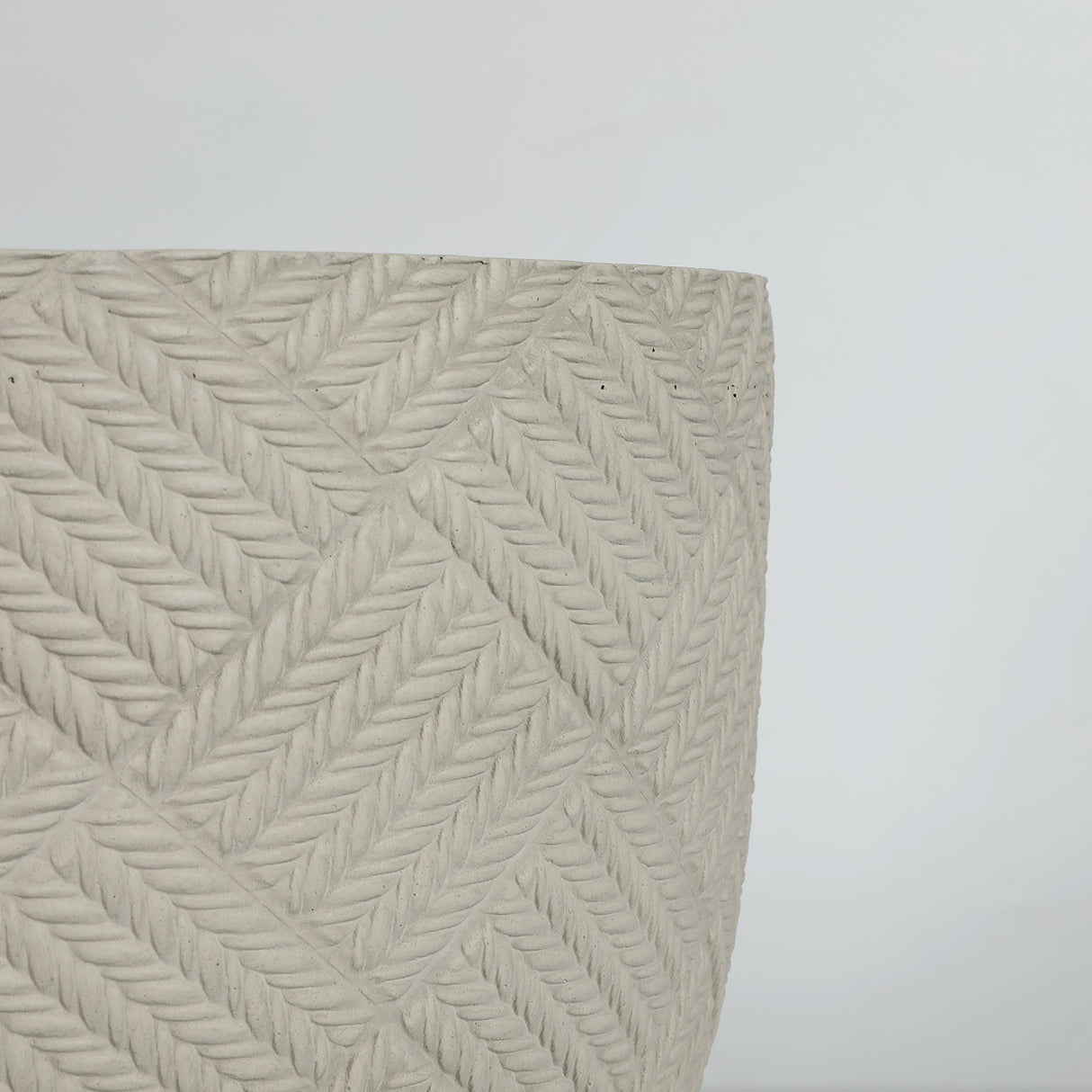 Round Concrete Planter (S/2)