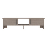 Gray Wash Low Profile Media Console – OROA, view 1