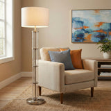 Brushed Nickel Floor Lamp - OROA