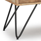 Hunter - Handcrafted TV Media Stand - Mango Wood