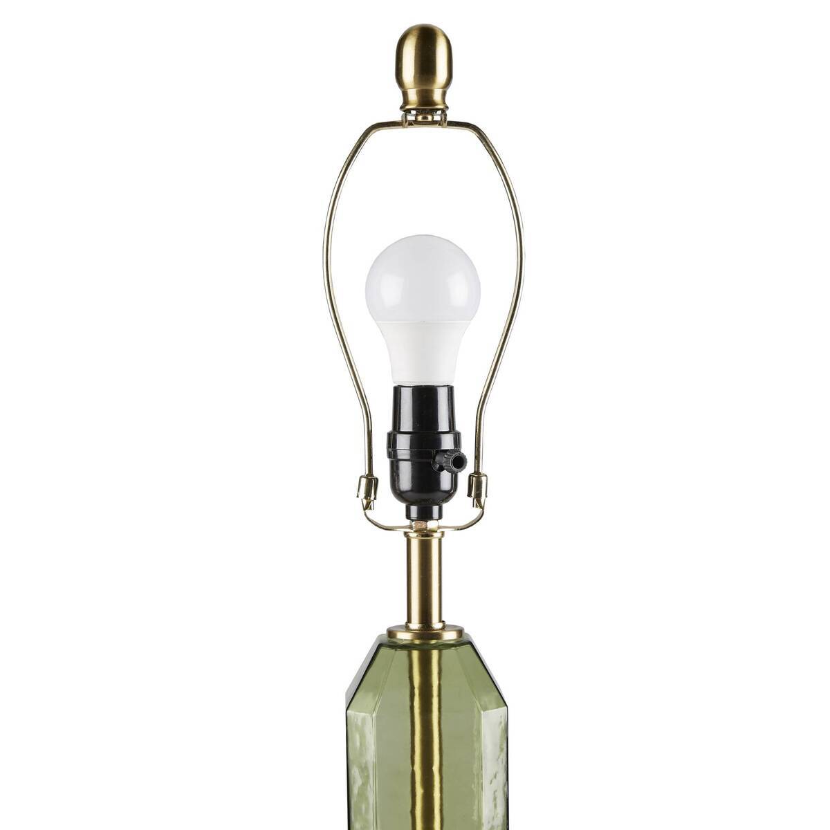 Green Glass Table Lamp - OROA