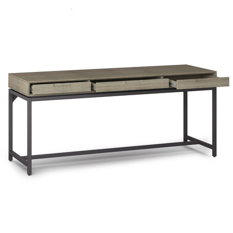 Handcrafted Solid Wood & Metal Desk | OROA