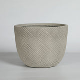 Round Concrete Planter (S/2)