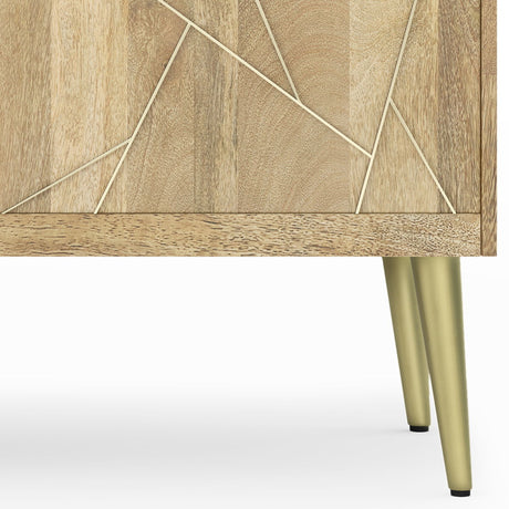Jager - TV Media Stand - Mango Wood