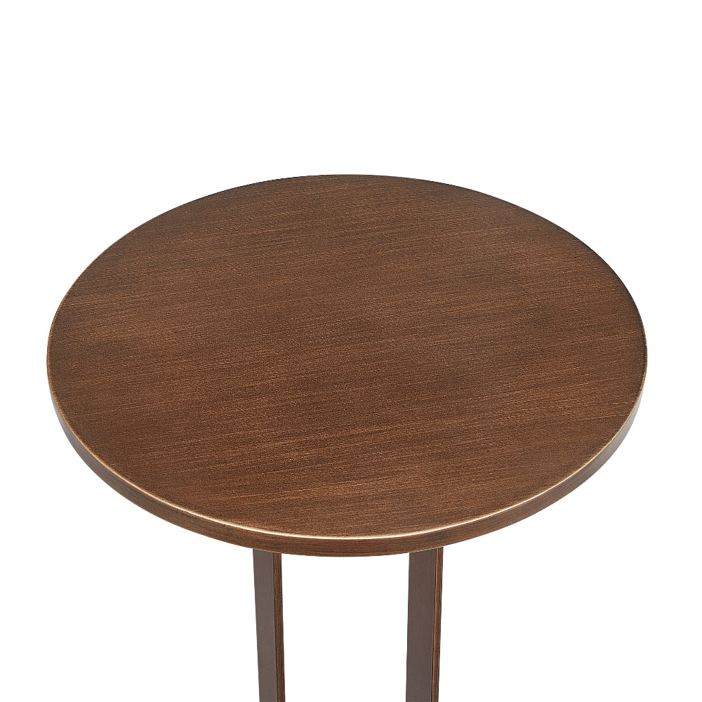 Tareel Antique Bronze Accent Table | Catchy