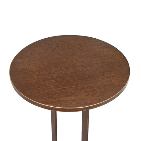 Tareel Antique Bronze Accent Table | Catchy