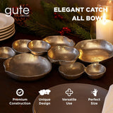 Cluster Decorative Bowls, Bright Silver Brass - Decoration, Snack Tray Bowl
