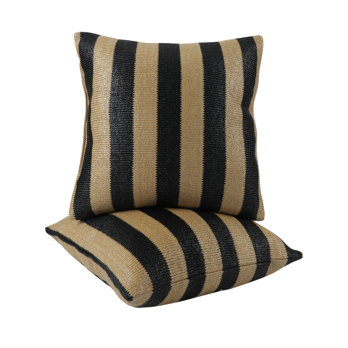 Outdoor Throw Pillows Stripe, Patio Cushions (S/2)