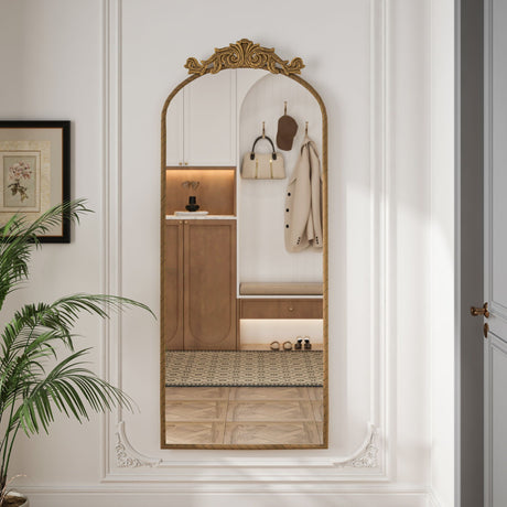 Vintage Arched Full Body Mirror | OROA