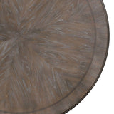 Solid Wood Pedestal Dining Table - OROA