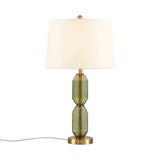Green Glass Table Lamp - OROA