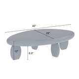 Cobblestone Coffee Table - White balance