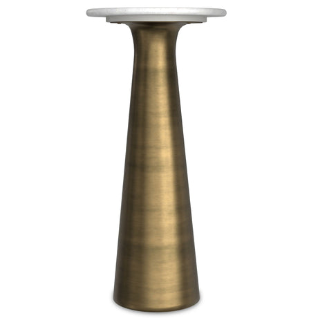 Nicolette - Antique Brass Side table | OROA