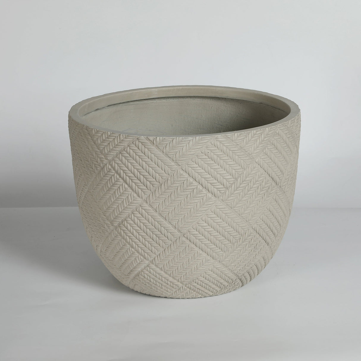 Round Concrete Planter (S/2)