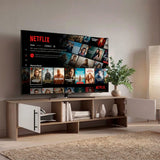 Two Tone Low Profile Media Console – OROA, view 2