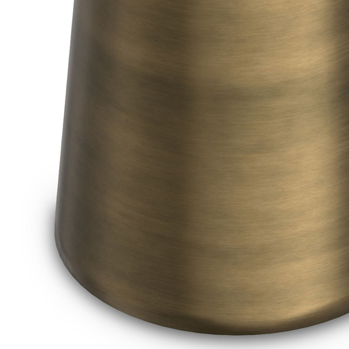 Nicolette - Antique Brass Side table - OROA