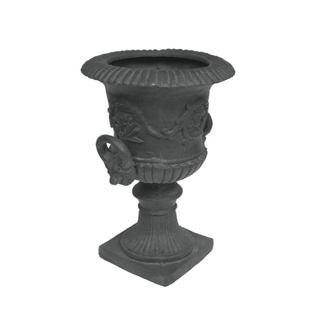 MGO Garden Urn Planter Black