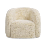 Swivel Arm Chair - New Zealand Wool Colt