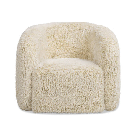Swivel Arm Chair - New Zealand Wool Colt
