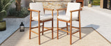 Outdoor Counter Bar Stools (S/2) - Natural