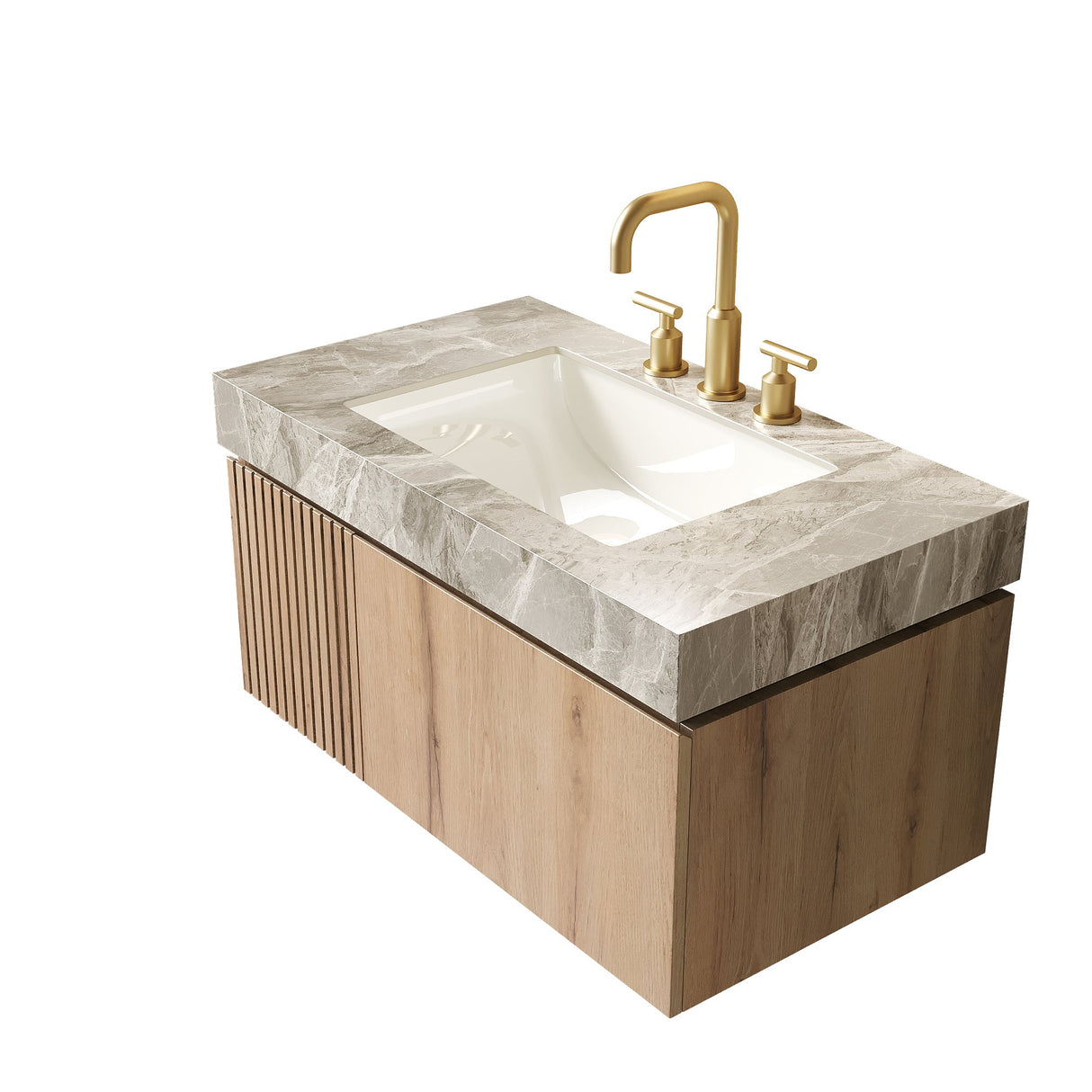 Floating Vanity Storage Cabinet - OROA