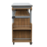 Foldable Outdoor Kitchen Island Cart - Cathy