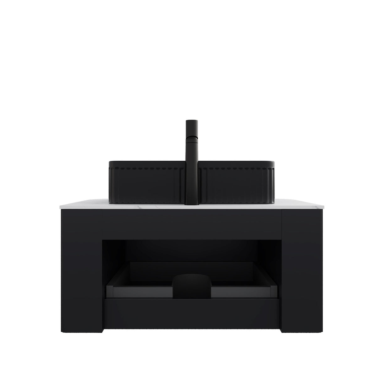 Floating Bathroom Vanity & Sink - OROA
