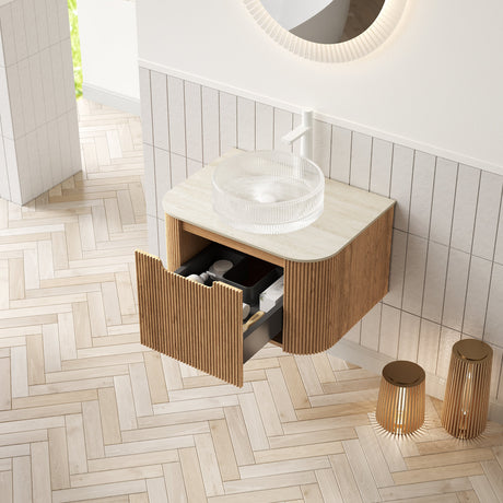 Modern Bathroom Vanity & Sink - OROA