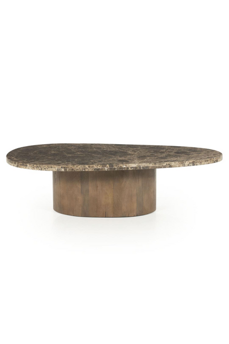 Brown Marble Coffee Table | Eleonora Bradley | Oroa.com