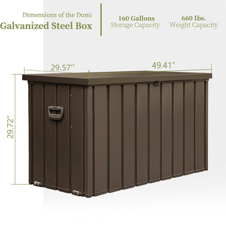 Outdoor Storage Deck Box Waterproof