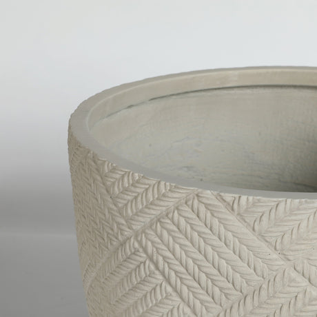 Round Concrete Planter (S/2)