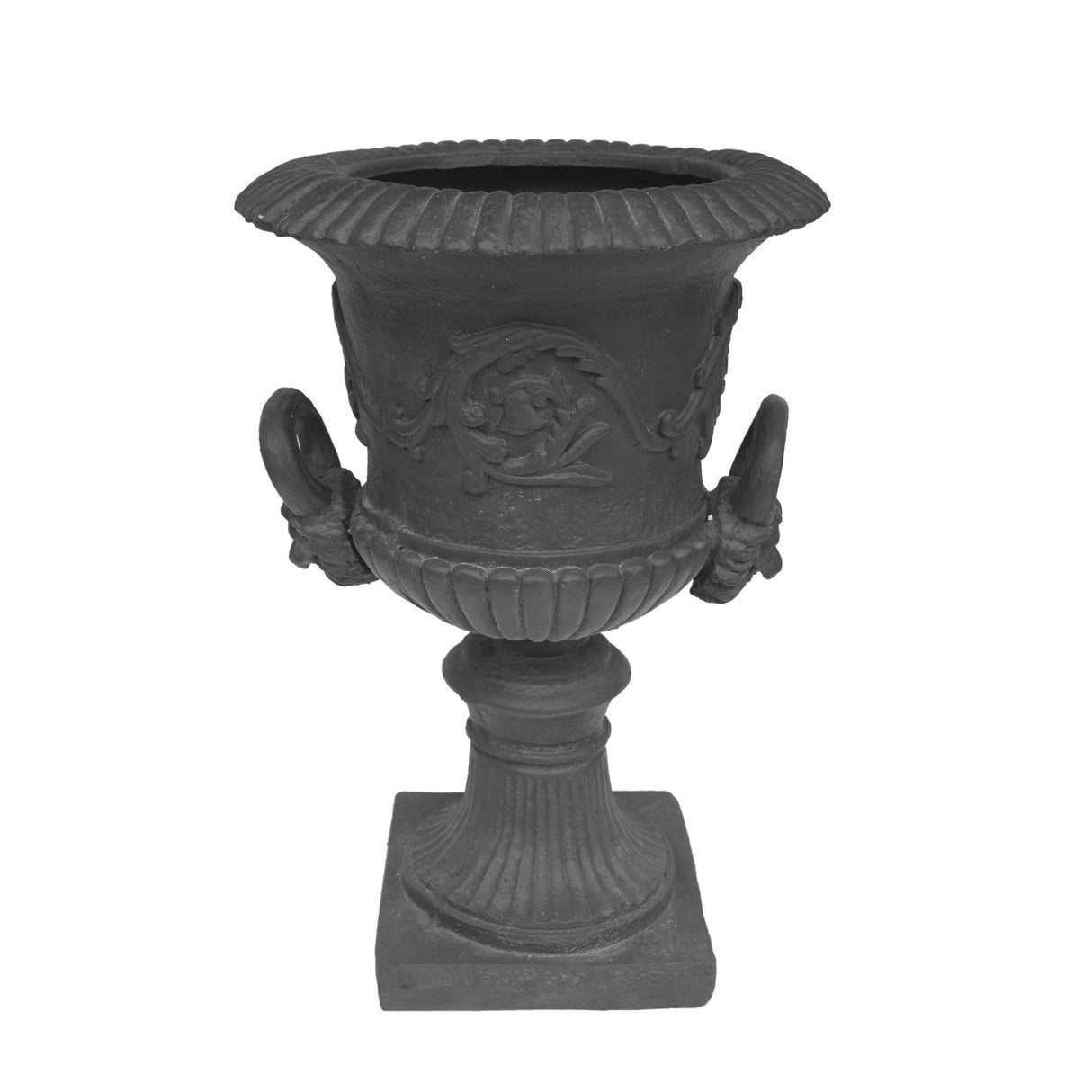MGO Garden Urn Planter Black