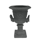 MGO Garden Urn Planter Black