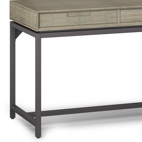 Handcrafted Solid Wood & Metal Desk | OROA