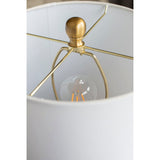 Marble Table Lamp Vintage Charm - OROA