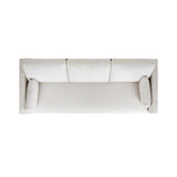 Knox Modern Farmhouse Sofa, Light Beige Chenille with Pinewood Frame - OROA Online Furniture